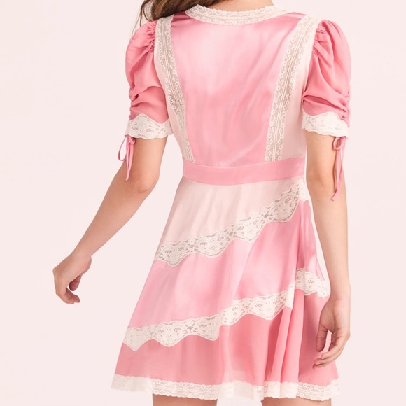 Gorgeous LoveShackFancy pretty and pink lace details dress - Picture 5 of 10